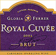 Gloria Ferrer 2001 Royal Cuvee Brut